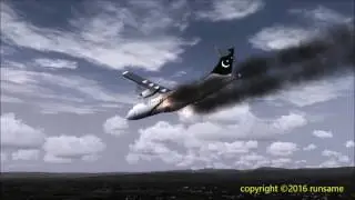 PIA PK661 Crash Pakistan  ++ FSX