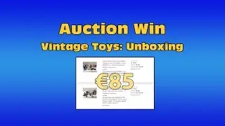 Vintage Toys - Auction Unboxing - Action Man & Six Million Dollar Man