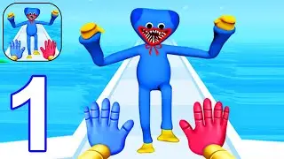 Poppy Run 3D: Play Time - Gameplay Walkthrough Part 1 All Levels 1-11 (Android,iOS)