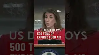 US destroys 500 tons of expired food aid
