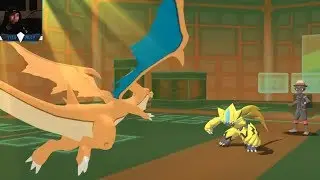 Mega Charizard Y Fire Monotype Pokemon Ultra Sun Ultra Moon WiFi Battle vs Obie+Braeden+Pain!