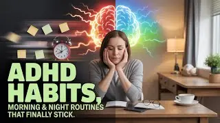 Распорядок дня при СДВГ, который ДЕЙСТВИТЕЛЬНО РАБОТАЕТ! Утренние/вечерние ритуалы