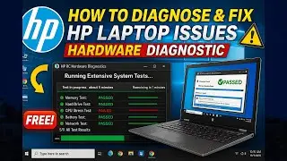 How to Diagnose & Fix HP Laptop Issues | PC Hardware Diagnostic