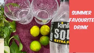 lemon soda #రోడ్ సైడ్ ఉండే లెమన్ సోడా ని ఇంట్లోనే తయారు చేసుకోండి ₹summer drink