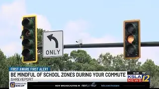 Reminder to be mindful of school zones