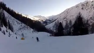 Skifahren Februar 2015