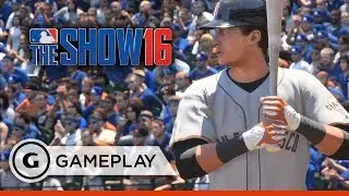 Giants vs Dodgers - MLB The Show 16 Gameplay
