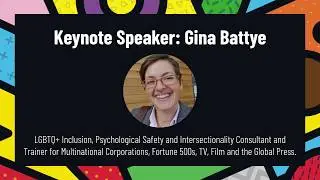 Keynote Speaker: Gina Battye - PART 1 - Manchester Pride Conference 2020