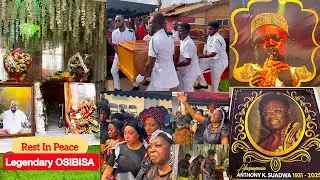 Oh Jesus 🔥TEARS FLOW AS LEGENDARY TEDDY OF  OSIBISA FAME  & HIS BROTHER TONY LAID IN STATE 😭😭😭