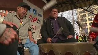 Hundreds Rally In St. Paul Against Dakota Pipeline