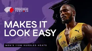 Mason storms to fastest 110m hurdles qualifier with 13.17 | World Athletics Championships Tokyo 25