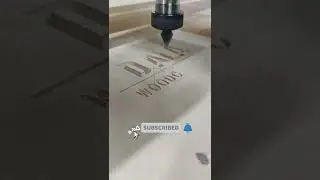 V-Bit Toolpath | use for Name Creation | 60Dgree | #gszone #cnc #design