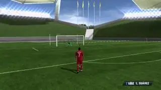 Как правильно забивать при выходе 1 на 1 в FIFA 13