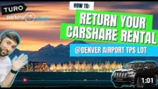 Denver Airport Turo Return Instructions | The Parking Spot + Park My Share