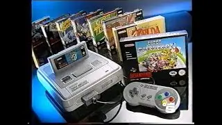 SUPER NINTENDO GIG (1993) Spot Anni 90