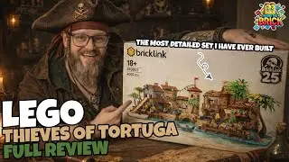 4000 Pieces of Pure LEGO Pirate Chaos | Thieves of Tortuga BrickLink Designer Program