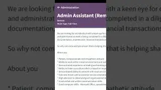 Remote Admin Assistant Work From Home Job/Great Salary/More Vacation Time/Dental/Health/401K Benefit