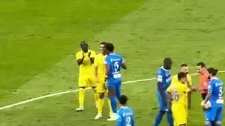 Ronaldo provoke Al Bulayhi - that's lead a Red Card