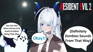 [Nova Clips] Chat Helps Nova Aokami Get More Supplies In Resident Evil 2 Remake But Ah, Zombies!!!