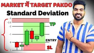 Standard Deviation ICT Strategy | Market में Target & Direction Kaise Pakdein?