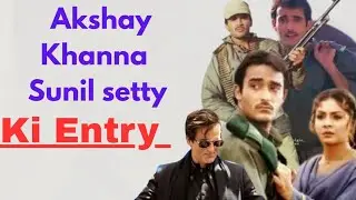 Akshay Khanna and sunil setty ke barein mai /. Dono ki entry #kkmfact 