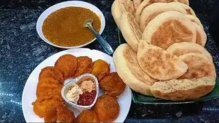 غذاء شتوي بامتياز العدس والمعقودة وخبز المطلوع 👍🛎️❤️