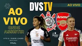 CORINTHIANS FEMININO X ARSENAL FEMININO - AO VIVO - FINAL DO MUNDIAL DE CLUBES ONDE ASSISTIR