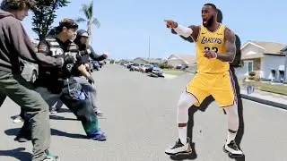When Basketball Fans Fight Players!