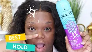 BEST HOLD SPRAY FOR LACE WIGS  | GOT2B INSTAHOLD SPRAY | Shellybombshell