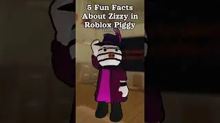 5 Things You Didn't Know About Zizzy In Roblox Piggy! 🦓♟️ #piggy #shorts #roblox #zizzy