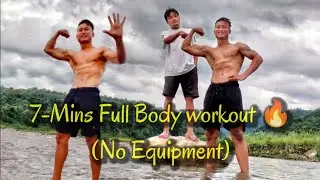 Best 7 Mins Full Body Beginners Workout 🔥 #Workouts #FullBodyWorkouts #BurnFat