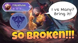 EPIC COMEBACK!!! 3-STAR HAYABUSA + ASTRO POWER'S SO BROKEN!!! | Magic Chess: Go Go