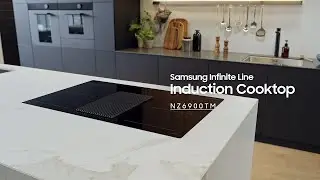 Samsung Built in kitchen Appliances Infinite line   Hob with integrated extractor