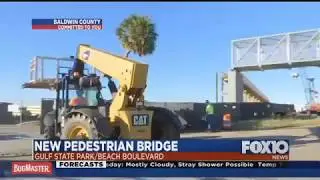 New Gulf State Park pedestrian bridge