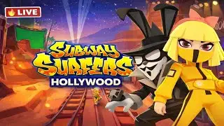 Subway Surfers LIVE Hollywood 2026 🎬 | Speed Run | High Score Challenge | 1080p HD