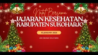 NATAL BERSAMA JAJARAN KESEHATAN KABUPATEN SUKOHARJO 10 JANUARI 2026