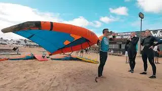 Wing Foil lessons - Lineup Fuerteventura
