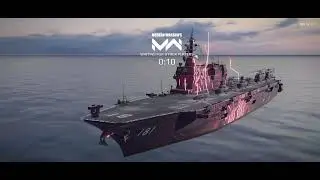 JS Hyuga offline gameplay | Modern Warships