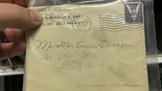 Letter from 1943 lost in mail, delivered to family 80 years later
