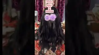 please subscribe my channel #hairstyle #makeup #asrm #saree #hair