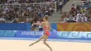 Olympic games Athens 2004 - Natalia Godunko UKR hoop final