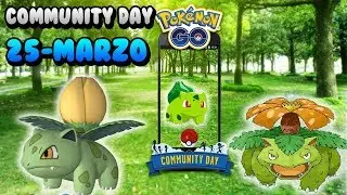 BULBASAUR POK&Eacute;MON EXCLUSIVO DEL COMMUNITY DAY DE MARZO! NOVEDADES EN POK&Eacute;MON GO!