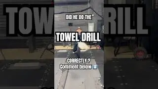 Did he do the towel drill right ? #shorts #baseball #cutternation
