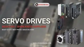 Boost Your Machines with High-Performance Servo Drives | Spares4India.com | #machineryspareparts