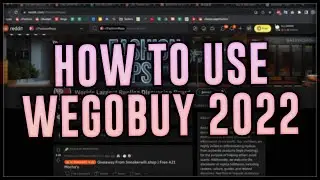 HOW TO USE WEGOBUY in 2022 [Video in 4K]