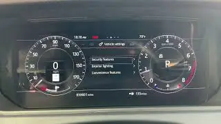 How to disable reverse dip mirror on range rovers