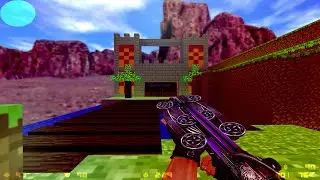 CS 1.6 - Zombie Escape Mod - ze_minecraftworld2_dg