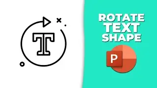 How to rotate text in PowerPoint shape