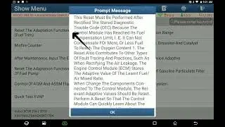 Volvo XC90 2019 Reset adaptation function Fuel Trim with LAUNCH X 431 Scanners
