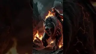 The Hellhound&rsquo;s Mistress #ai #explorepage
